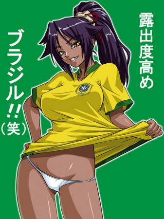 Chica Bleach Apoyando a Brasil