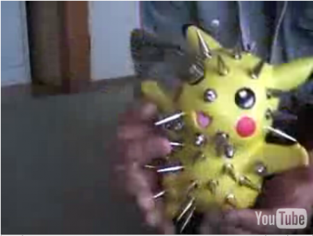 Pikachu usado en experimentos