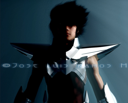 Caballero pegaso en 3D